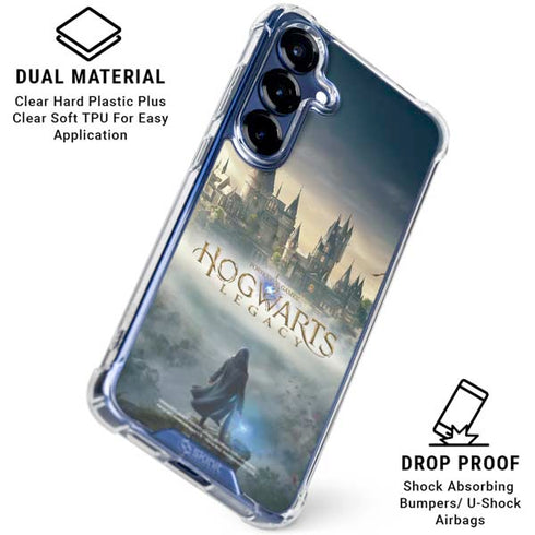 Wizarding World Hogwarts Legacy Main Poster Galaxy S25 Clear Case
